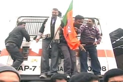 BJP blocks trains in Bihar to push demand for special status BJP blocks trains in Bihar to push demand for special status