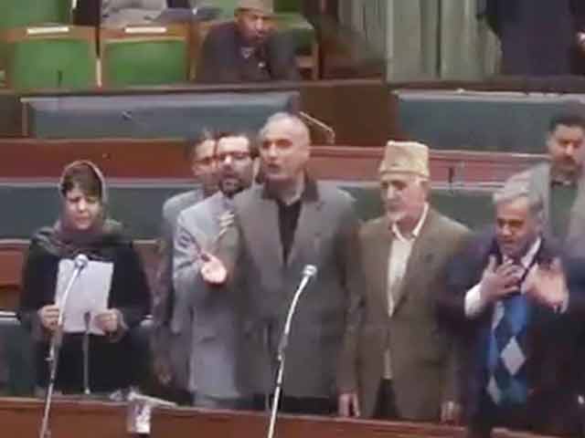 Videos : फारुख़ के बयान पर जम्मू-कश्मीर विधानसभा में हंगामा