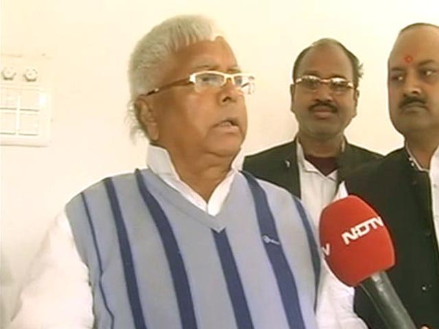 Ram Vilas Paswan's politics over in Bihar, says Lalu Prasad