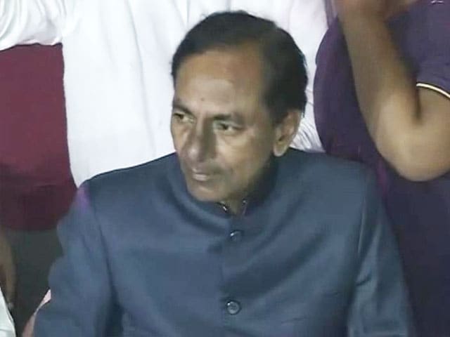 Video : KCR turns down merger with Congress, alliance not ruled out yet