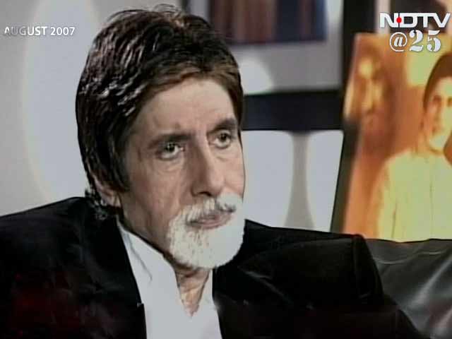 Amitabh Bachchan unfazed by controversies, vendetta or critics (Aired: August 2007)