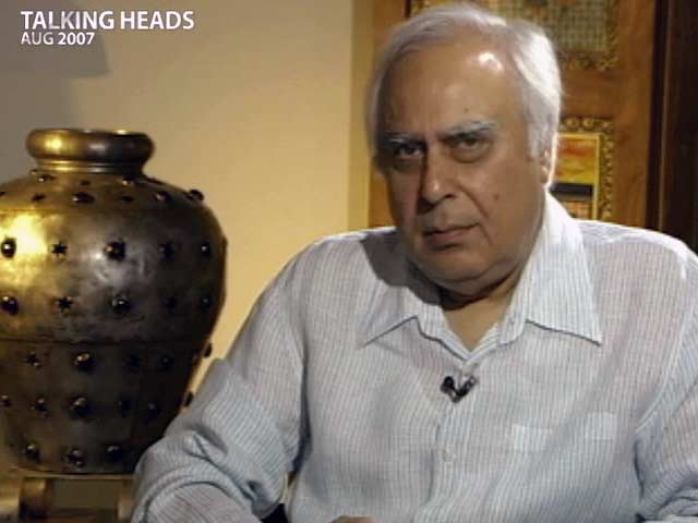 Talking Heads with Kapil Sibal (Aired: August 2007)