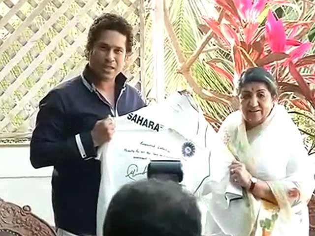 When Sachin Tendulkar met Lata Mangeshkar