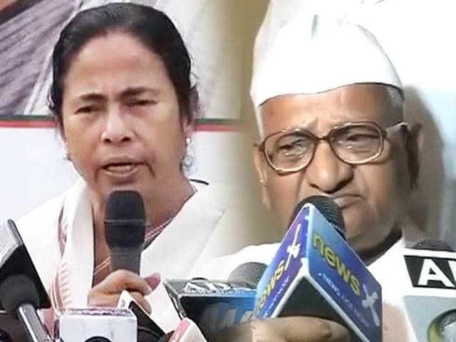 Video : Anna Hazare skips Mamata Banerjee's rally