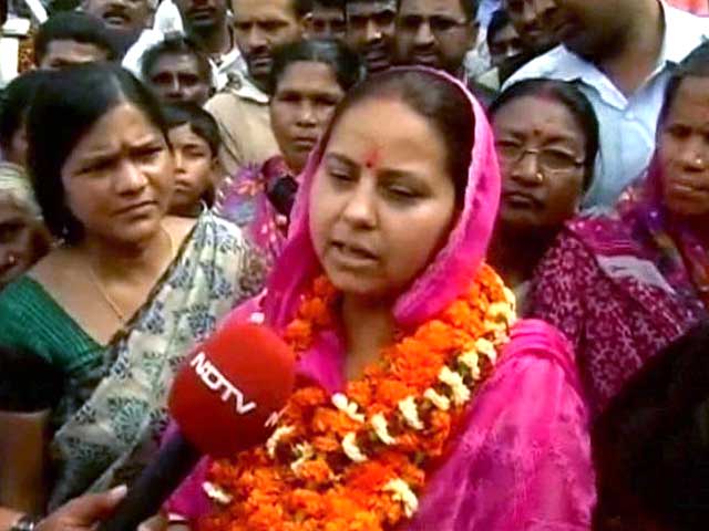 Lalu's daughter preps to take on her 'uncles'