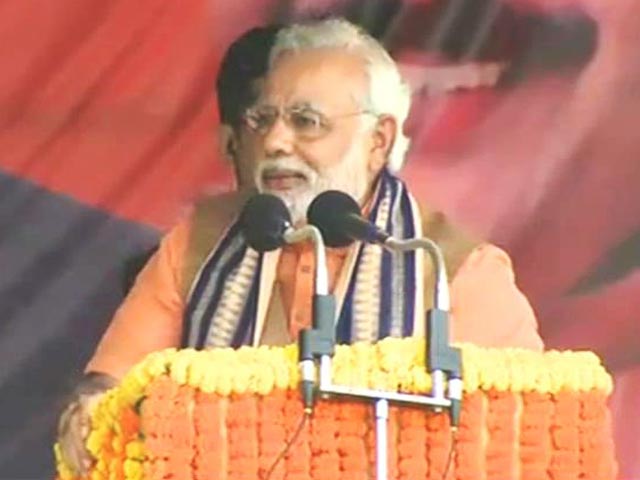 Congress expert at making false promises, says Narendra Modi