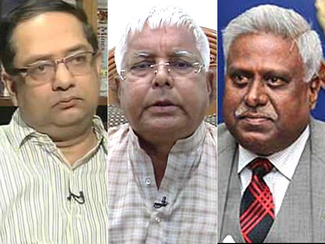 Solicitor General vs CBI Director over dropping of cases against Lalu Prasad