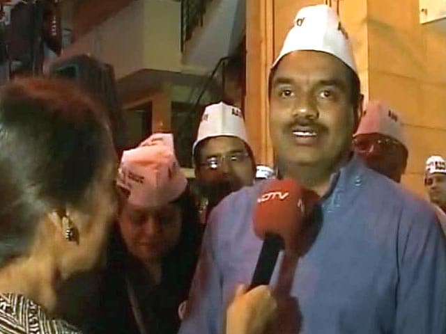 Video : In Bangalore Central, AAP's Balakrishnan's booting up a campaign