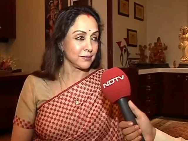 Will work towards cleaning of Yamuna: Hema Malini