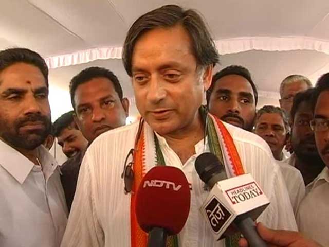 Video : Shashi Tharoor confronts attacks by rivals on wife Sunanda's death