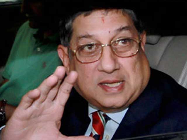 BCCI says N Srinivasan won't step down as president