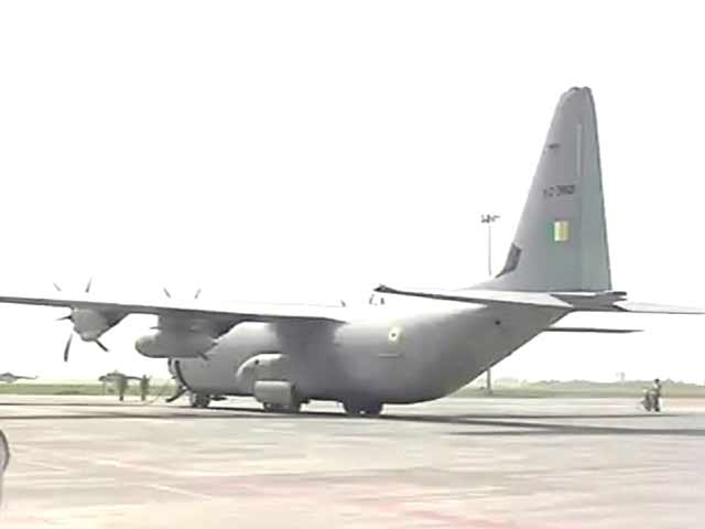 Video : वायुसेना का सी-130जे विमान दुर्घटनाग्रस्त, पांच की मौत