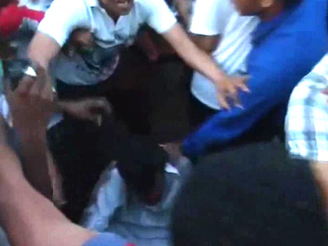 Arvind Kejriwal attacked while campaigning in Haryana
