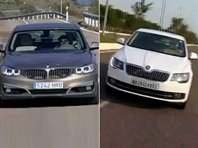 Facelifted Superb & BMW 3 series GT