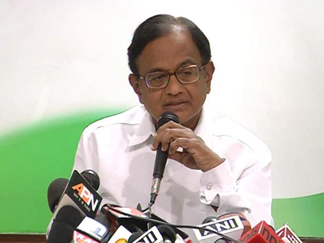 Video : Deep character flaws in Narendra Modi, says Chidambaram