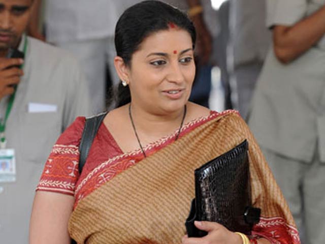 BJP picks Smriti Irani to take on Rahul Gandhi in Amethi