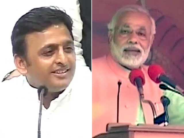 मोदी और अखिलेश में शेर पर सवासेर बनने की जंग