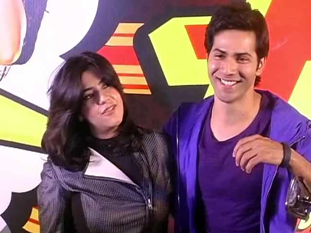 Varun is Ekta's cute <i>Hero</i>