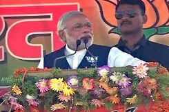 Government's 'pink revolution' destroying cattle, says Narendra Modi Government's 'pink revolution' destroying cattle, says Narendra Modi