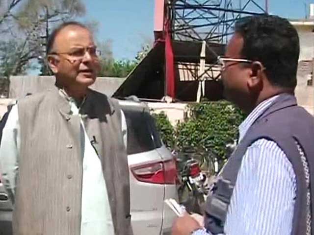 Not an outsider to people of Amritsar: Arun Jaitley to NDTV