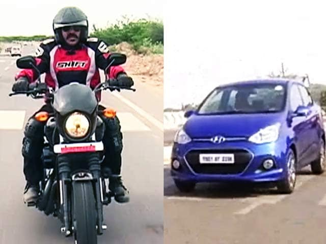 We ride the Harley Davidson Street 750 & test the new Hyundai Xcent
