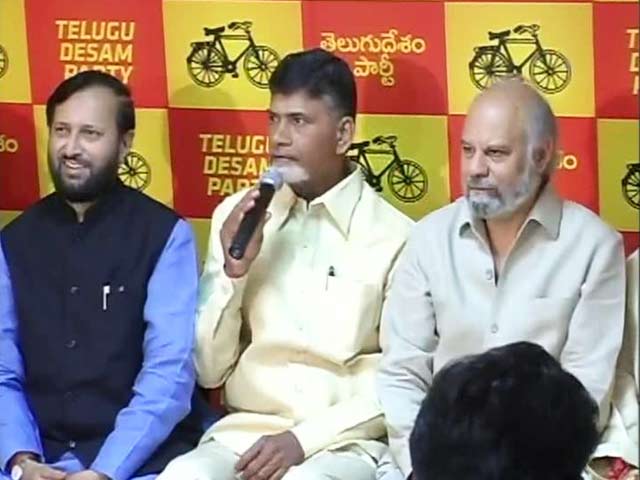 BJP-TDP announce alliance for Lok Sabha polls