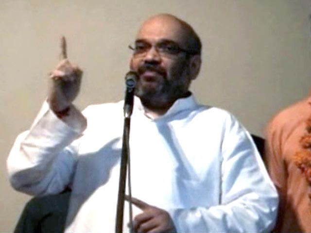 FIR registered against Amit Shah for hate speech in Bijnor