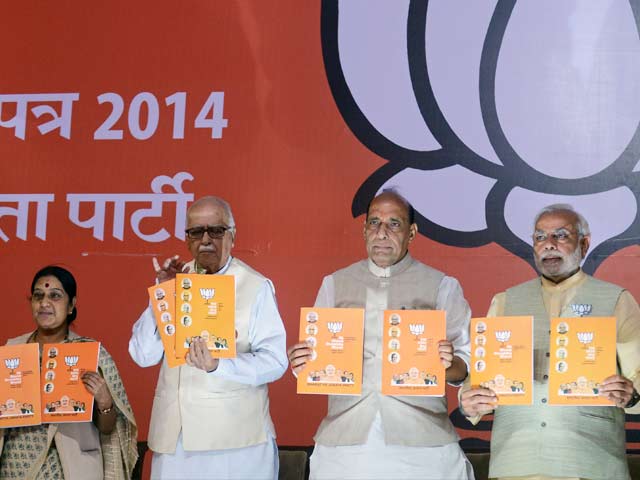 BJP manifesto says no to FDI in multi-brand retail BJP manifesto says no to FDI in multi-brand retail