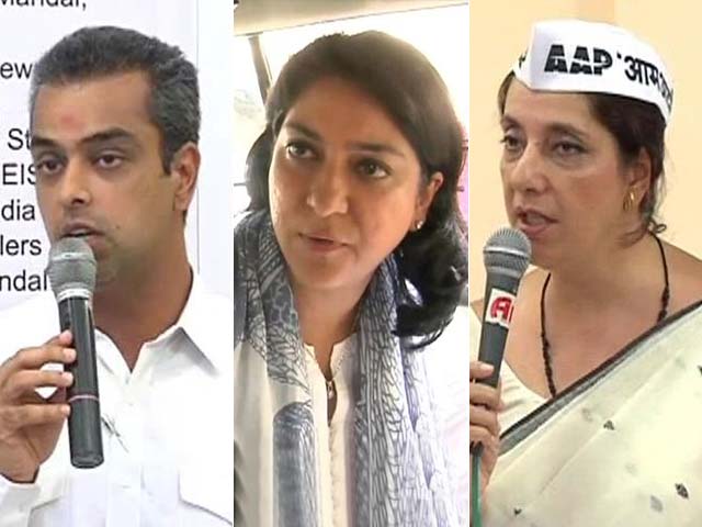 Video : A candidate-voter face-off in Mumbai