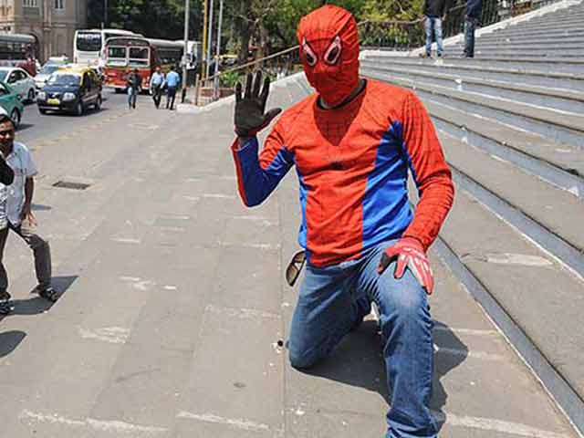 Video : Will this Spiderman make it to Parliament