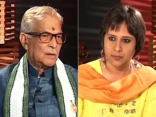 Video : It's BJP's manifesto, not a Modi-festo: MM Joshi to NDTV