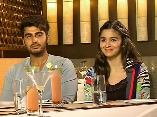 Alia, Arjun on films, food and more