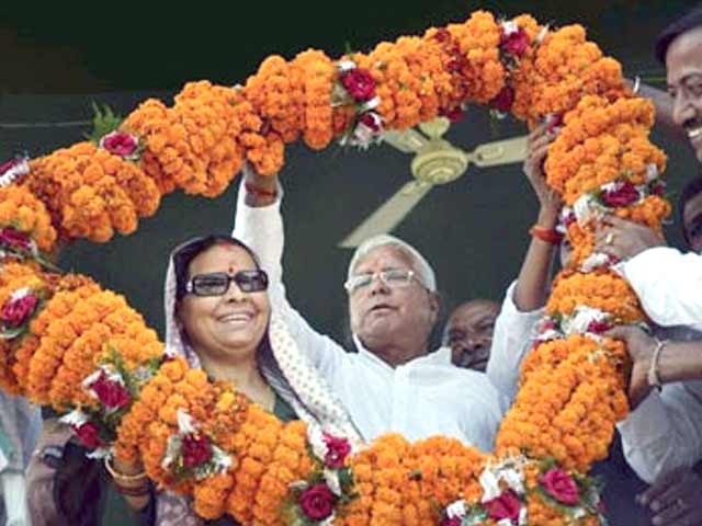 In Lalu's stronghold, wife Rabri fights a proxy election