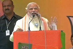 Narendra Modi takes on Rahul Gandhi over 'toffee model' jibe Narendra Modi takes on Rahul Gandhi over 'toffee model' jibe