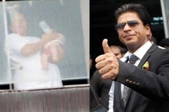 SRK's son AbRam's first visit to IPL SRK's son AbRam's first visit to IPL
