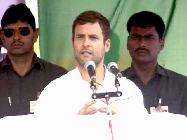 Video : Modi-ji, don't try to fool India, says Rahul in Bihar