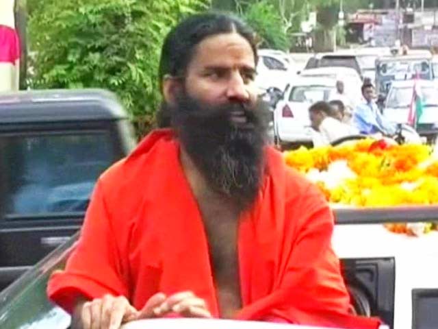 Ramdev apologises for 'honeymoon' remark against Rahul Gandhi