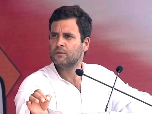 Video : Rahul's frontal attack on Modi