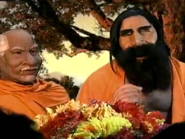 Baba Ramdev's 'foot-in-mouth' Asana