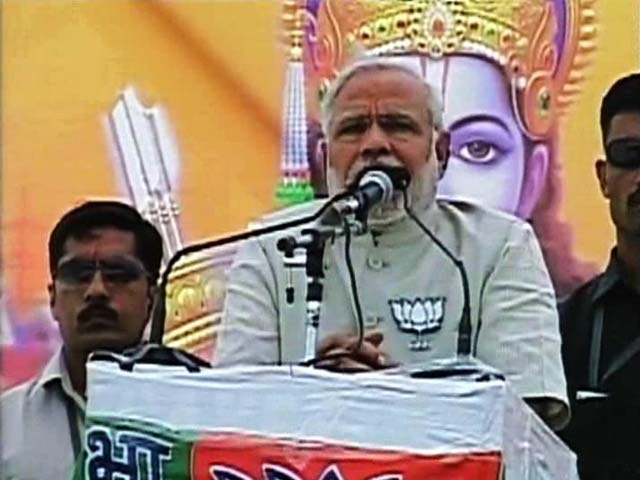 In Faizabad, Modi invokes Lord Ram to woo voters