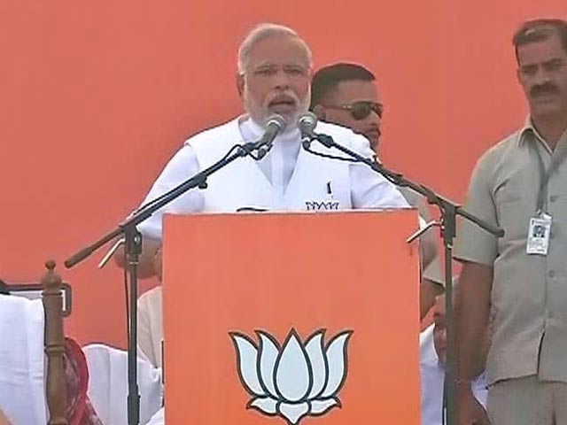 Watch: I want to start building India from Amethi, says Modi on Rahul's turf
