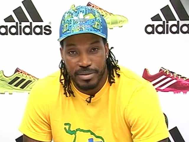Video : Meet Chris Gayle, the New Football Star in Town