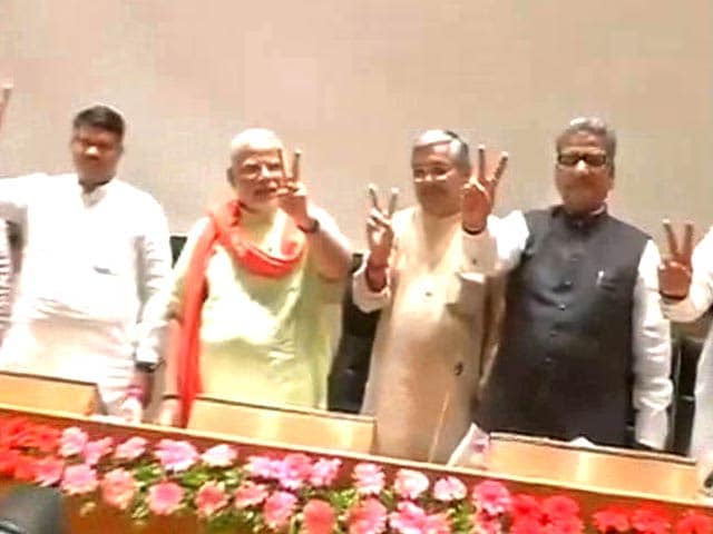Video : In Modi's Gujarat Meeting, Some See Preps for Big Moves