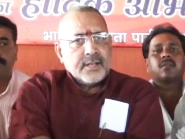 'Why Are Terrorists From One Community?' BJP Leader Giriraj Singh in New Controversy