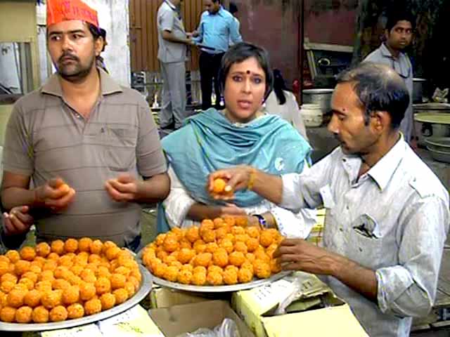 Video : Election Results 2014: Counting Starts Soon, Ladoos Ready at BJP Office