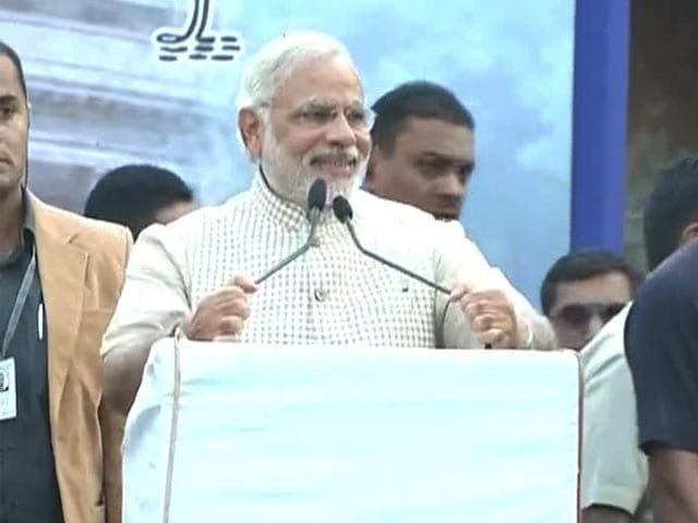 Video : At First Victory Rally, Narendra Modi Says Good Days Are Upon Us