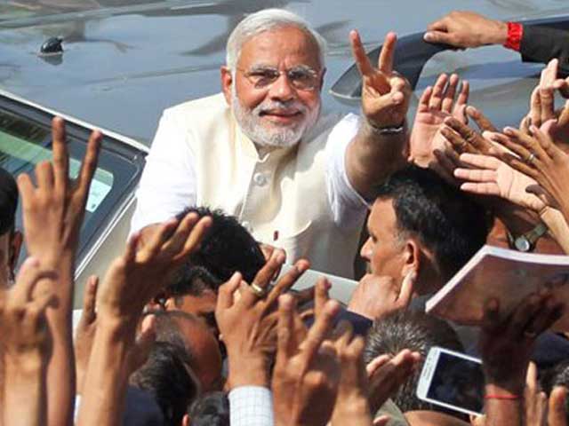 Sensex, Nifty End at Record High on Modi's Landslide Win