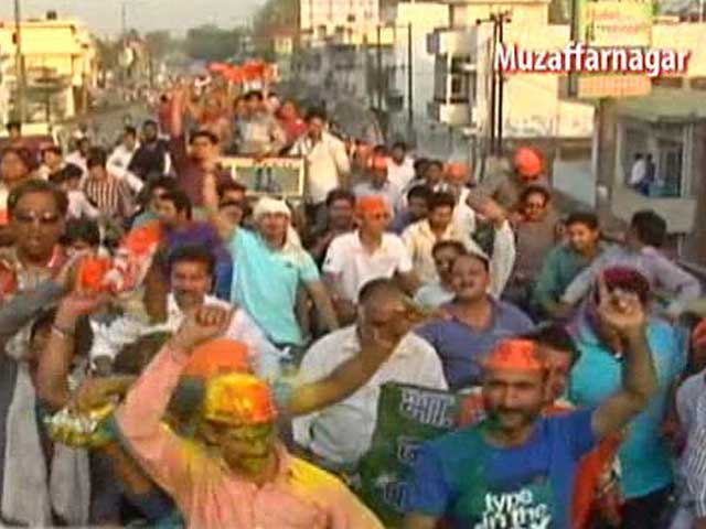 Video : Victory Celebrations in Muzaffarnagar, Even Amid Ban