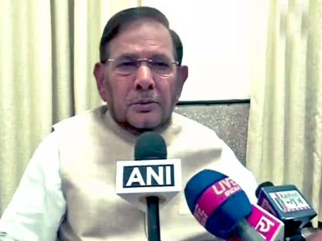 Video : Nitish Kumar's Decision to Quit 'Tough but Final', Says his Party Chief Sharad Yadav