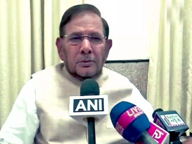 Nitish Kumar's Decision to Quit 'Tough but Final', Says his Party Chief Sharad Yadav